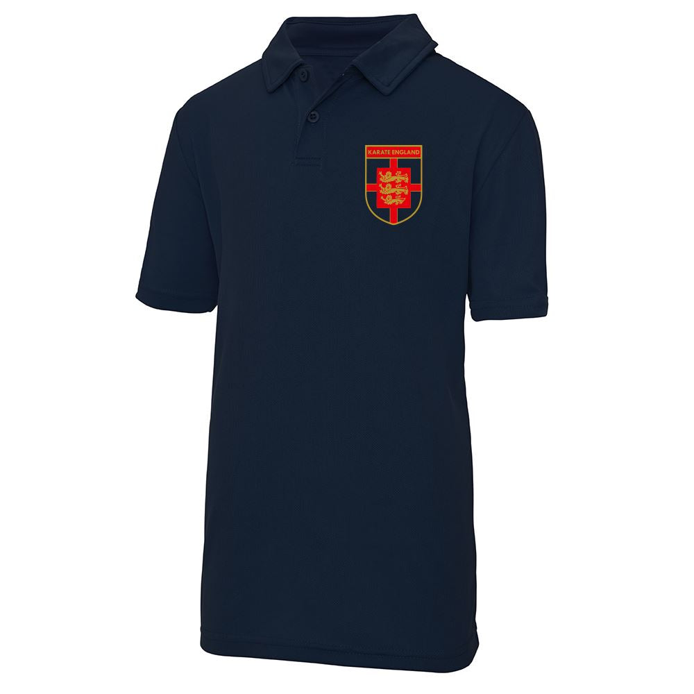 Karate England Kids Polo Shirt