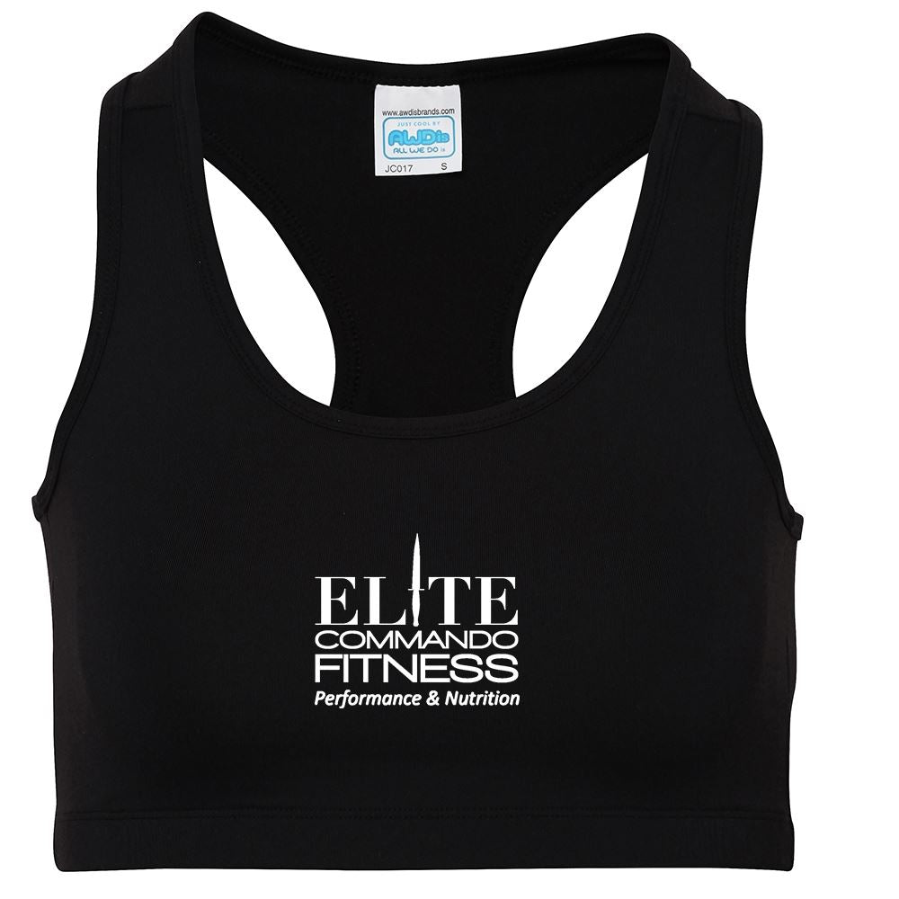 Elite Commando Fitnessgirlie Cool Sports Crop Top