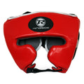 Ringside Pro Fitness PU Metallic Head Guard - Metallic Red/Black/Silver