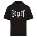 Boxfit Premium Sleeveless Hoodie - Black
