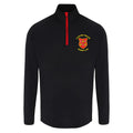 LLantwit Major Boxing Club Performance ¼ Zip Top - Black/Red