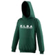 East London Boxing Academy Kids Hoodie - Bottle Green