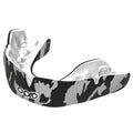 Opro Instant Custom-Fit Camo Mouthguard - Camo Silver