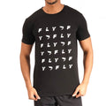 Fly Monogram Tee - Black
