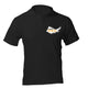 Boxing Yoga Polo Shirt - Black