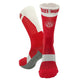 Suzi Wong Classic X Sole Boxing Socks - White/Red