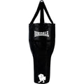 Lonsdale Lion Pu Angle Punch Bag - Black/White