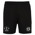 Club 13 Kids Cool Jog Shorts - Black