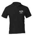 Alive Abc Polo Shirt - Black