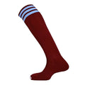 Mercury Boxing Sock - Claret/Sky