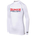 Islington Boxing Club Kids Ls Base Layer - White