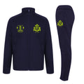 Border City ABC Kids Slim Fit Tracksuit - Navy/Navy/Fluo Yellow