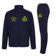 Border City ABC Kids Slim Fit Tracksuit - Navy/Navy/Fluo Yellow