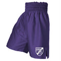 Palmarsh Abc Satin Shorts - Purple