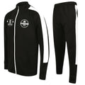 Sydenham Abc Slim Fit Poly Tracksuit - Black/White