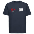 Bn1 Boxing Cotton T-Shirt - Navy