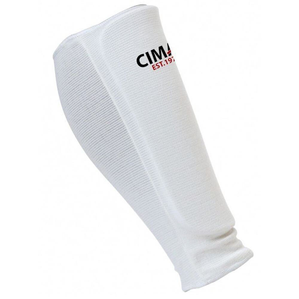Cimac Elasticated Shin/Forearm Protectors White Junior