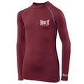 Boxfit Kids Rhino Small Logo L/S Base Layer - Maroon