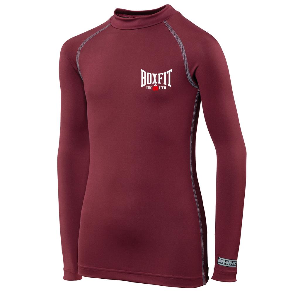 Boxfit Kids Rhino Small Logo L/S Base Layer