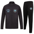 Rush Green ABC Slim Fit Tracksuit - Black/Black