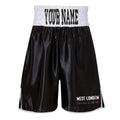 West London Boxing Academy Bout Shorts - Black/White