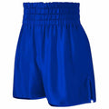 Women's Classic Satin Boxing Shorts - Royal Blue