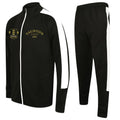 Taunton Abc Slim Fit Poly Tracksuit - Black/White
