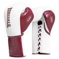 Lonsdale L60 Lace Training Glove - White/Maroon