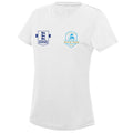 Mile Oak Boxing Academy Womens Poly Tee - White