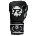Ringside Hunter Series Strap Boxing Glove - Black/Silver