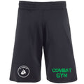 Combat Gym Reflective Combat Shorts - Black