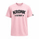 Kronk Detroit Stars Loose Fit Vintage Wash T-Shirt - Pink