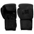 BBE UNIFY4 Matte Black Leather Boxing Gloves - Black