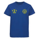 PAULSGROVE & TED HARRIS ABC KIDS COTTON T-SHIRT - Royal Blue