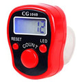 Finger Punch Counter With Led - Red