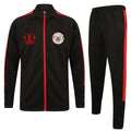 Blandford Boxing Club Slim Fit Poly Tracksuit - Black/Red