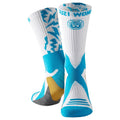 Suzi Wong Lightning X-Sole Limited Edition Boxing Socks - White/Teal