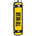 Tuf Wear Balboa 4FT Straight Punch Bag - Black/Yellow