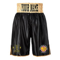 Hardwick Boxing Academy Bout Boxing Shorts - Black/Gold