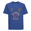 Hoddesdon Boxing Club Cotton 'Coach' T-Shirt - Royal Blue