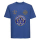 Hoddesdon Boxing Club Cotton 'Coach' T-Shirt - Royal Blue
