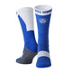 Suzi Wong Classic X Sole Boxing Socks - Blue/White