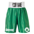 Christchurch Abc Bout Boxing Shorts - Green/White