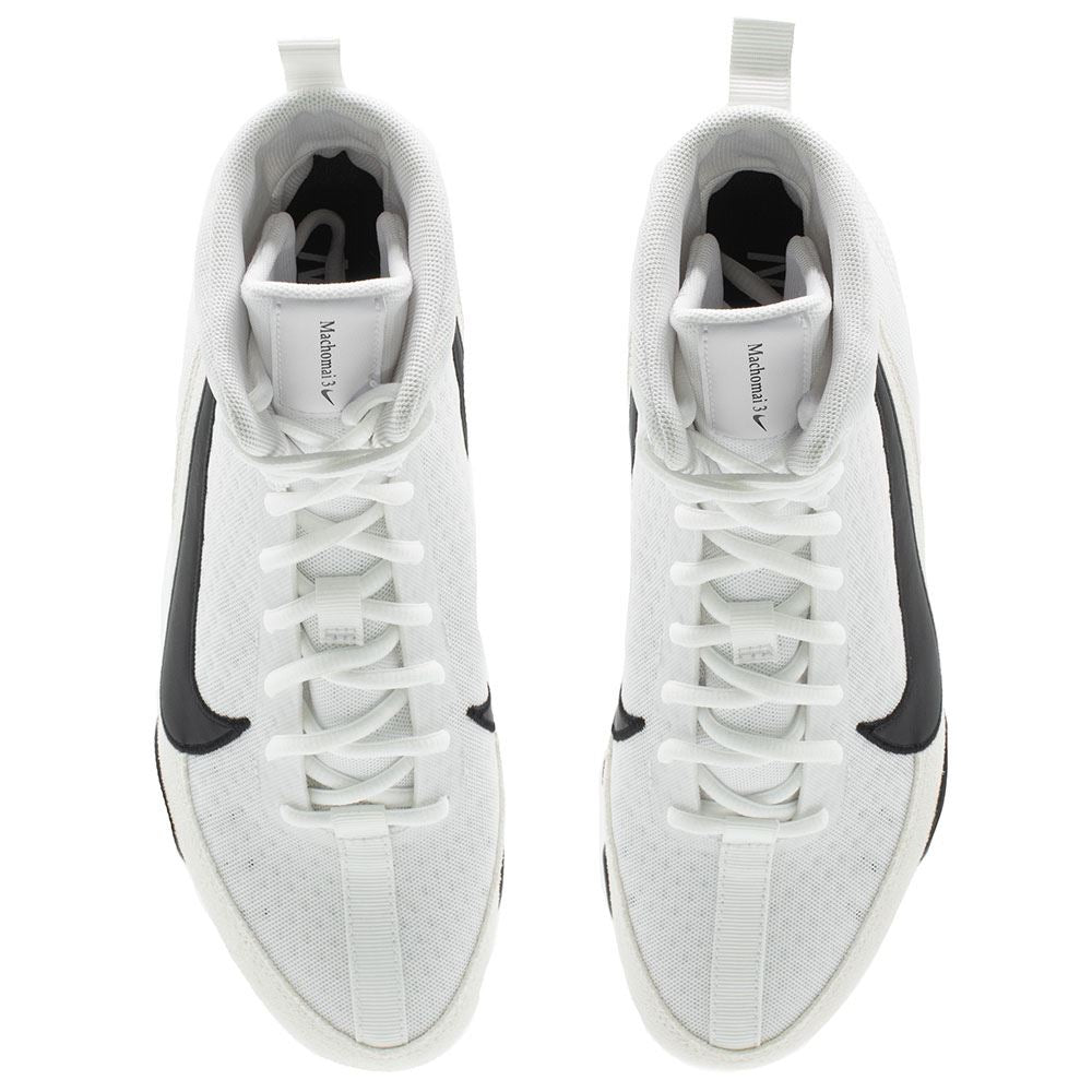 NIKE MACHOMAI 3 BOXING BOOTS - WHITE/BLACK