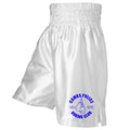 Cambs Police Boxing Satin Boxing Shorts - White