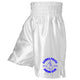Cambs Police Boxing Satin Boxing Shorts - White