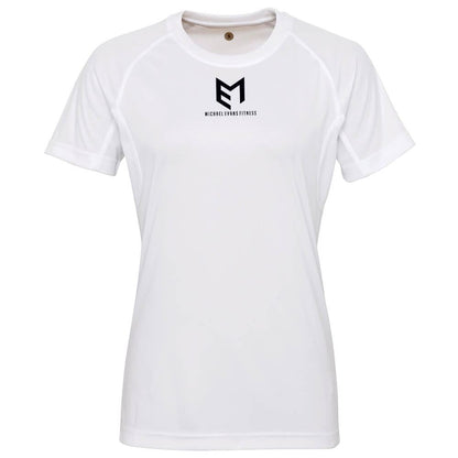 Michael Evans Fitness Womens Panelled Tech Tee