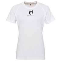 Thumbnail for Michael Evans Fitness Womens Panelled Tech Tee