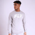 Fly Big Logo Jumper - Grey