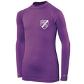 Palmarsh Abc Kids Ls Base Layer - Purple